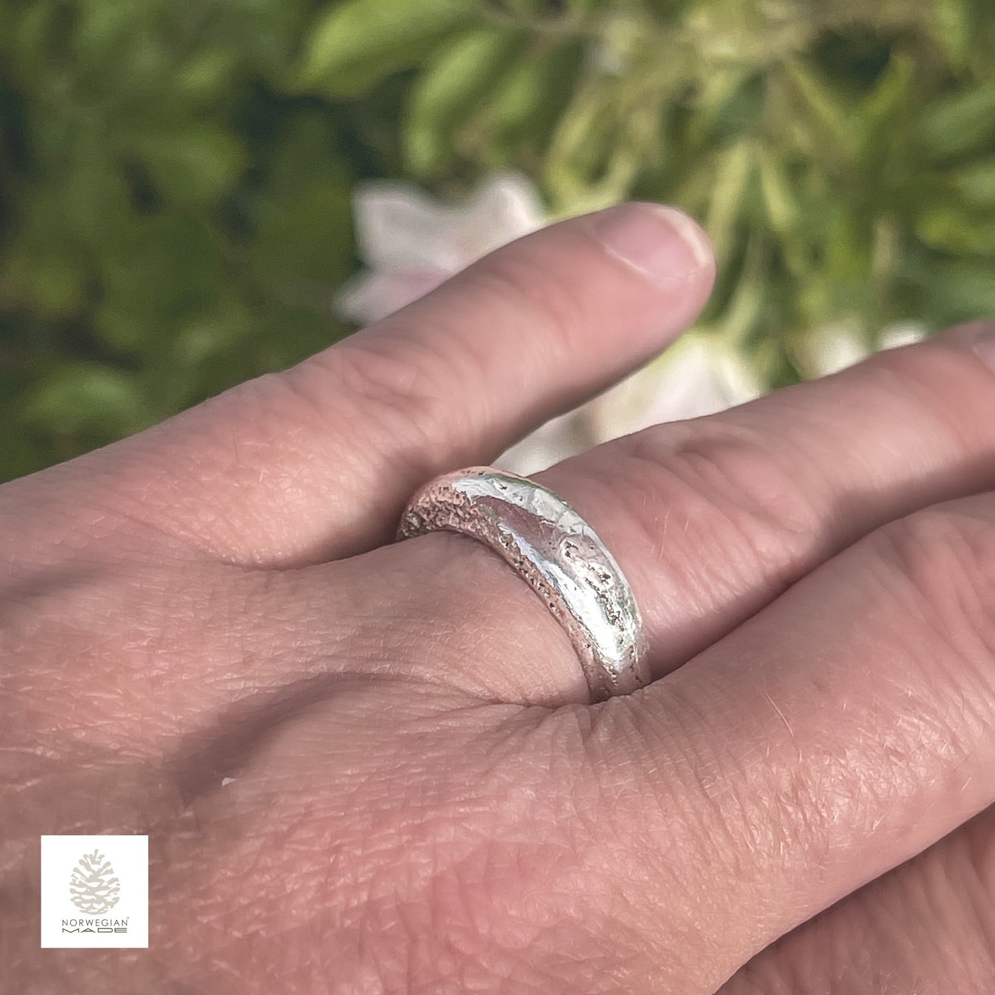 Lofoten Schmuck Silberring "Sand"