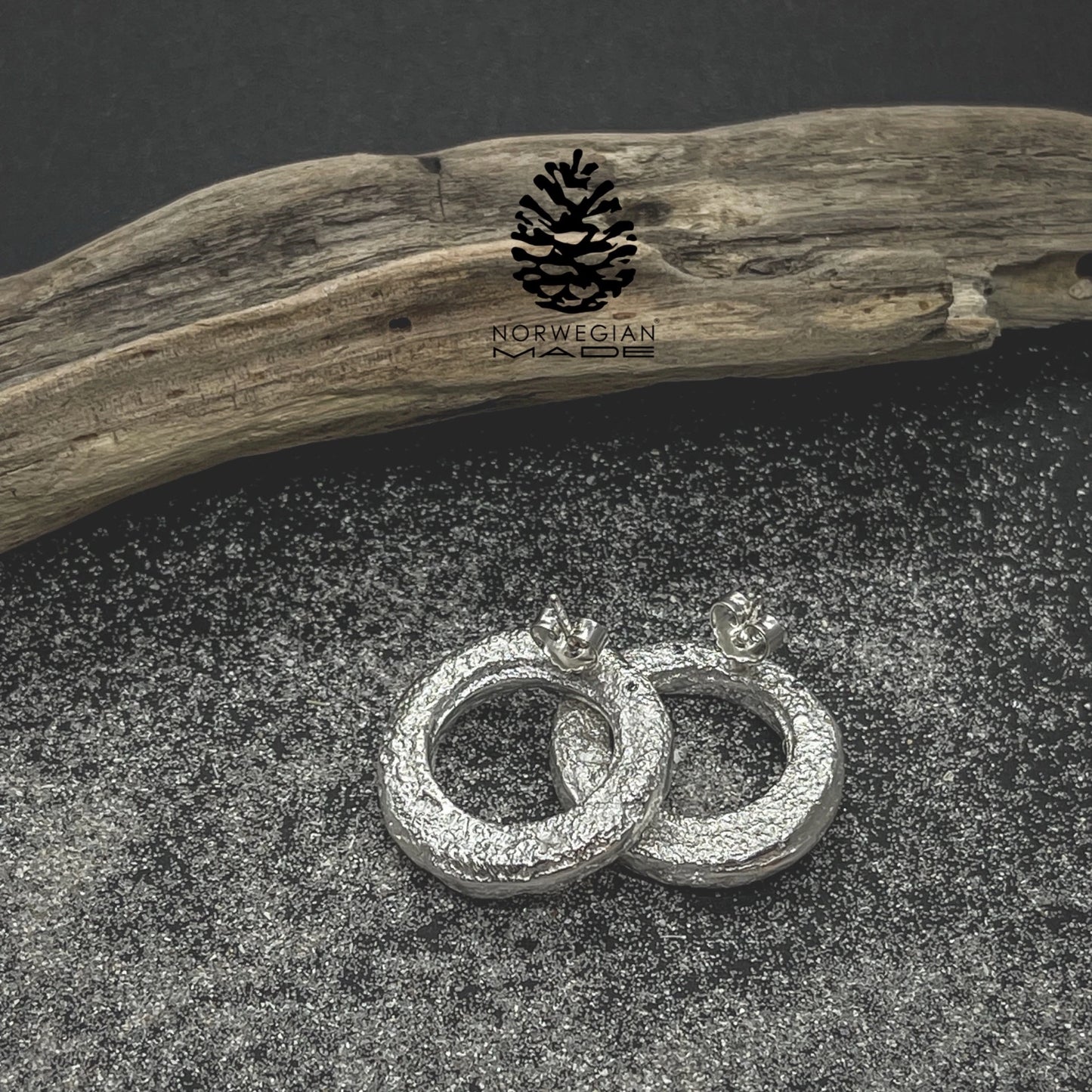 Lofoten Jewelry Sølv Øredobber "Sand"