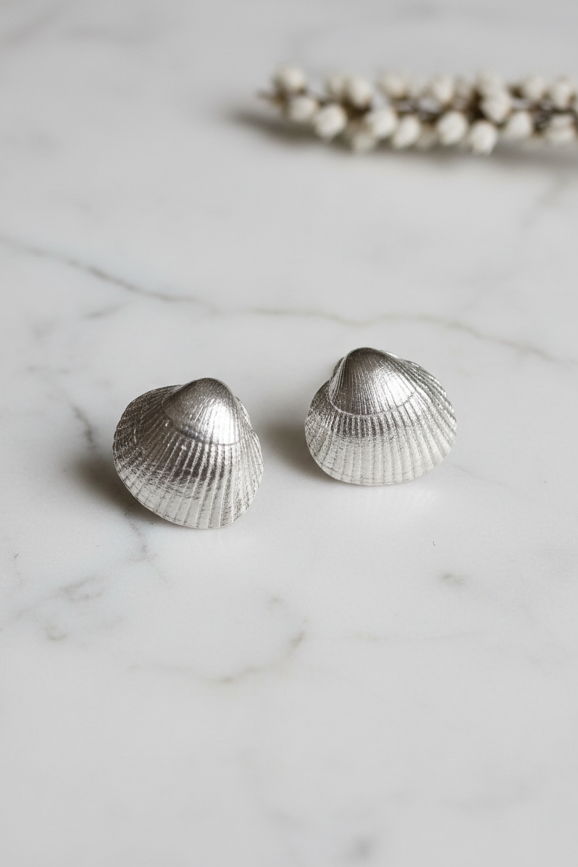 Lofoten Schmuck Silberohrringe "Muscheln"