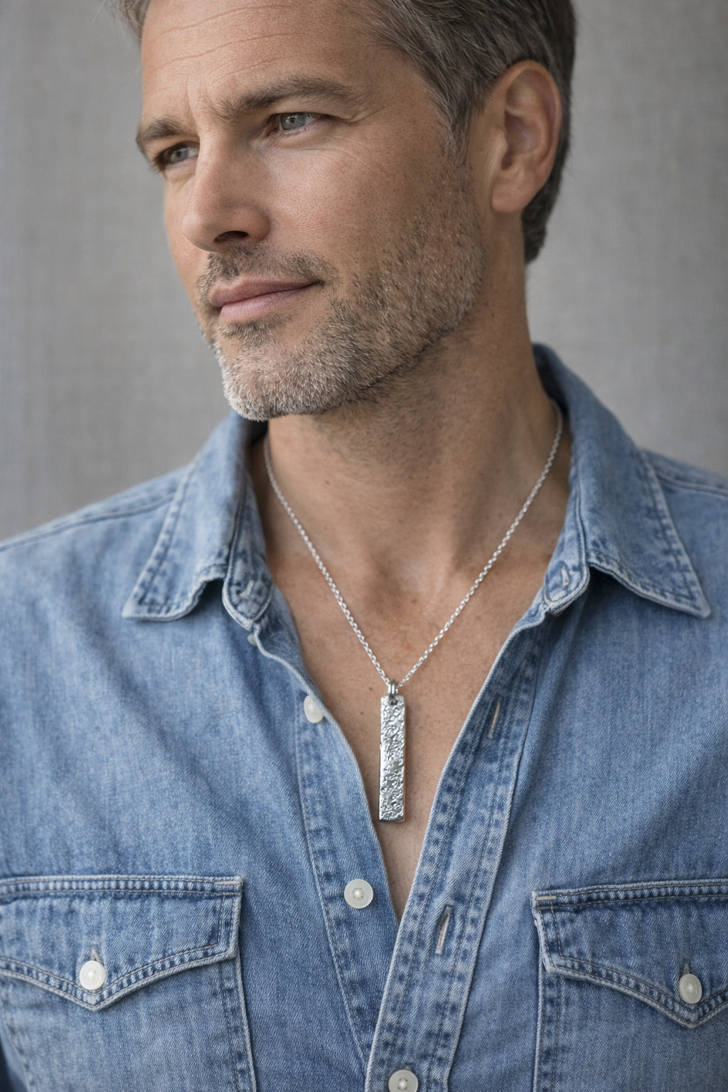 Lofoten Schmuck Silberkette "Pfad"