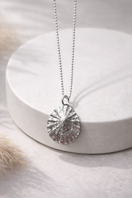 Lofoten Schmuck Silberkette "Ellbogenmuschel"