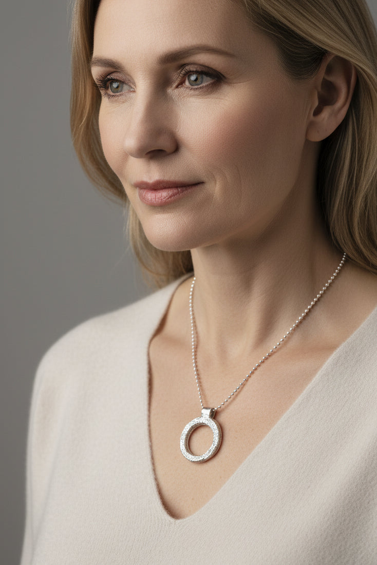 Lofoten Jewelry Silver Necklace "Sand"