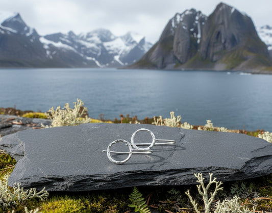 Lofoten Jewelry Silver Earrings "Slag"