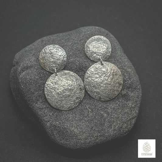 Lofoten Jewelry Silver Earrings "SteinPreg"