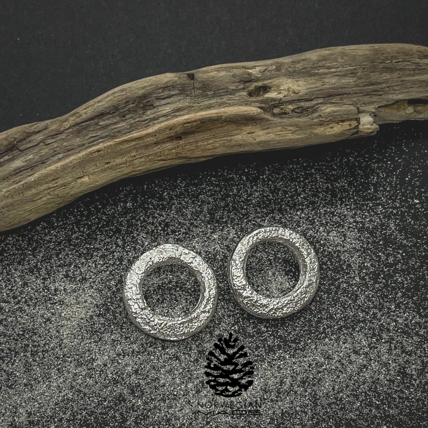 Lofoten Jewelry Sølv Øredobber "Sand"